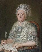 Portrait of Anna Magdalene Hopfner unknow artist